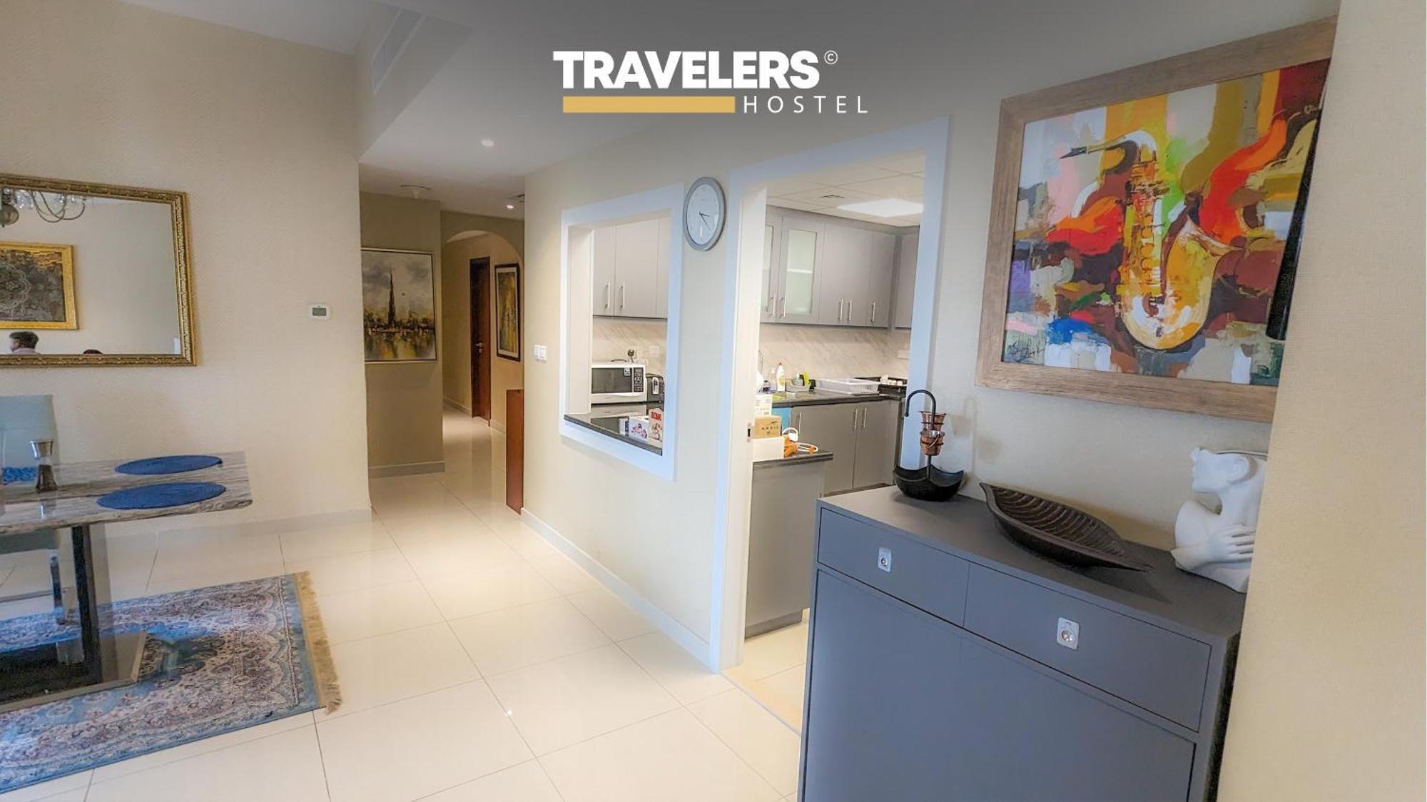 Travelers - Dubai Marina Hostel Exterior foto